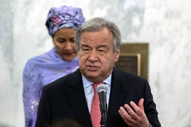 New UN Chief Calls for Reform,  Collective Efforts to Achieve UN Goals 